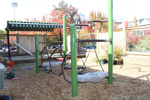 Playground structure for toddlers